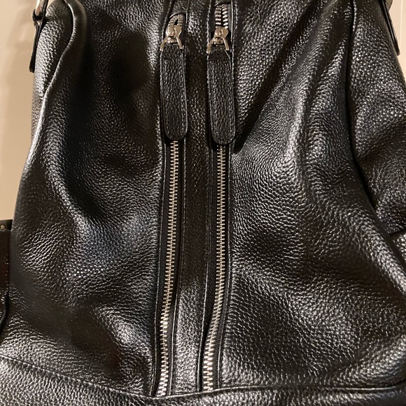 SOLD Leather Backpack Purse - Picture 3 of 7